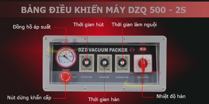 Máy Hút Chân Không DZQ 500 2S